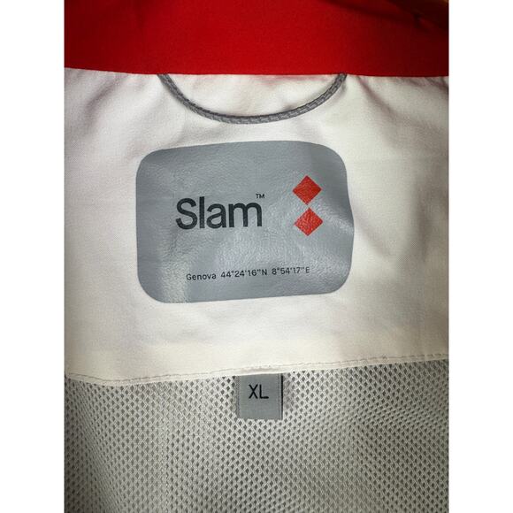 SLAM Siffert Jacket Waterproof Windproof Ultralight Thermotaping Red Blue Men XL - Picture 5 of 10